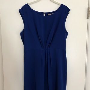 Royal blue dress